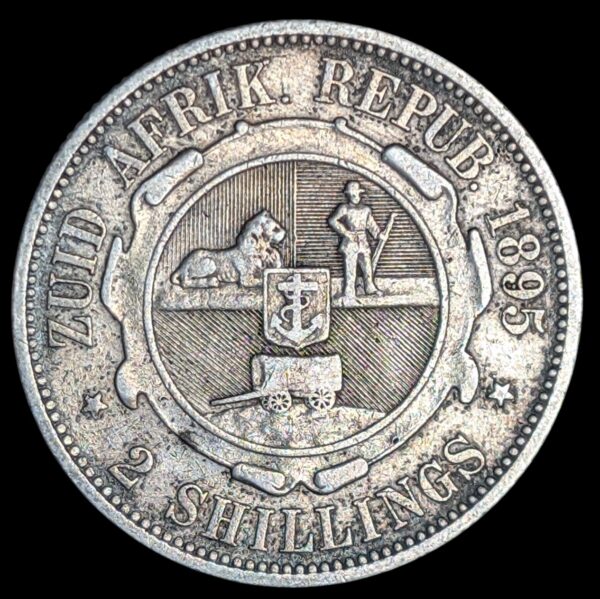 Etelä-Afrikka 2 Shillings 1895