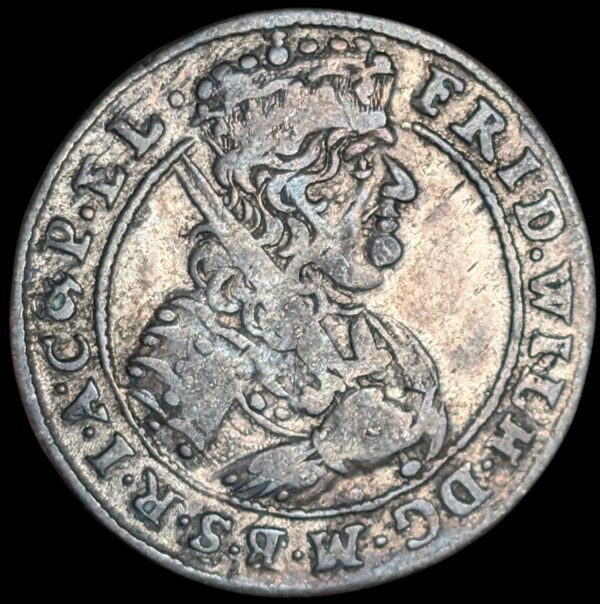 Preussi 18 Groschen 1684 HS - Image 2