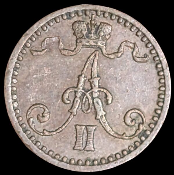 1 Penni 1869 - Image 2