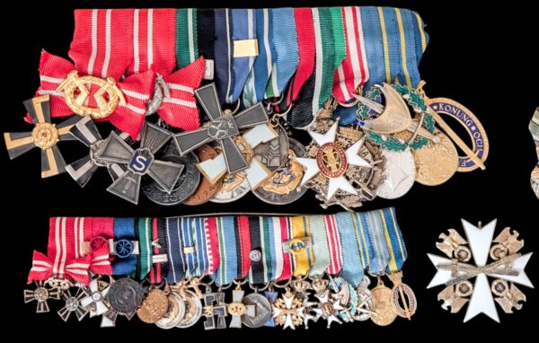 Finland, Awards and Decorations to Calvary Major