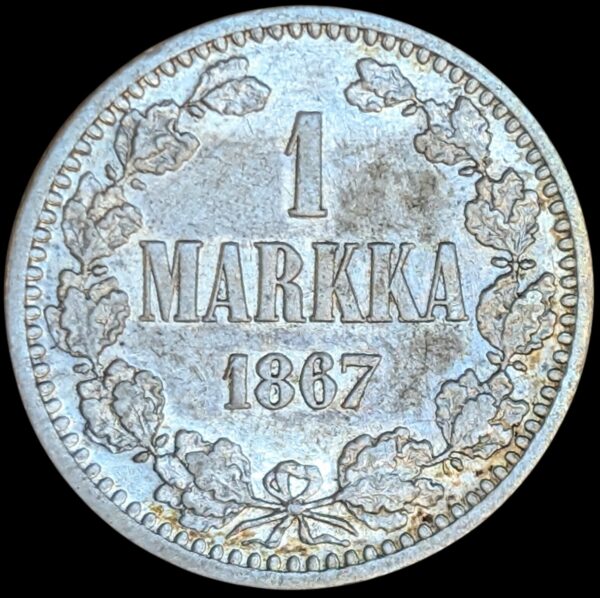 Finland 1867 S 1 Markka