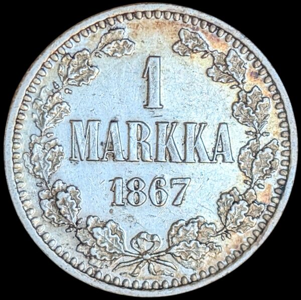 Finland 1867 S 1 Markka