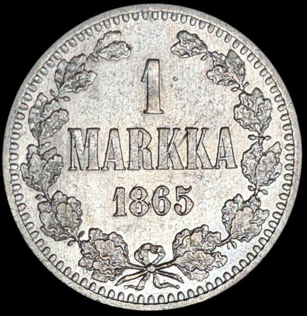 1 Markka 1865 S