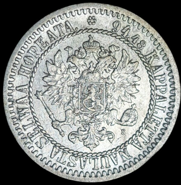 1 Markka 1865 S - Image 2
