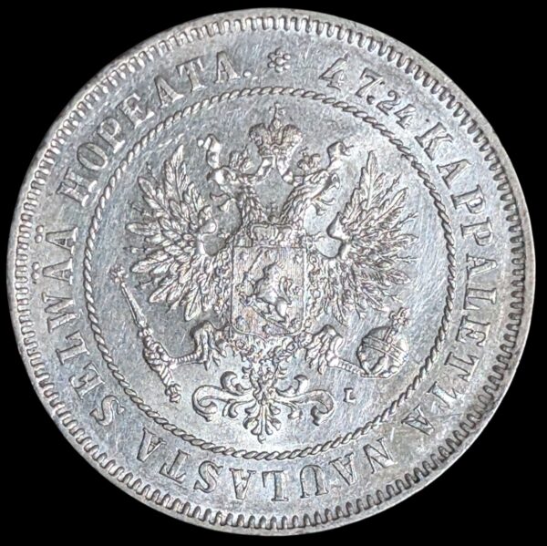 Finland 1908 L 2 Markkaa - Image 2