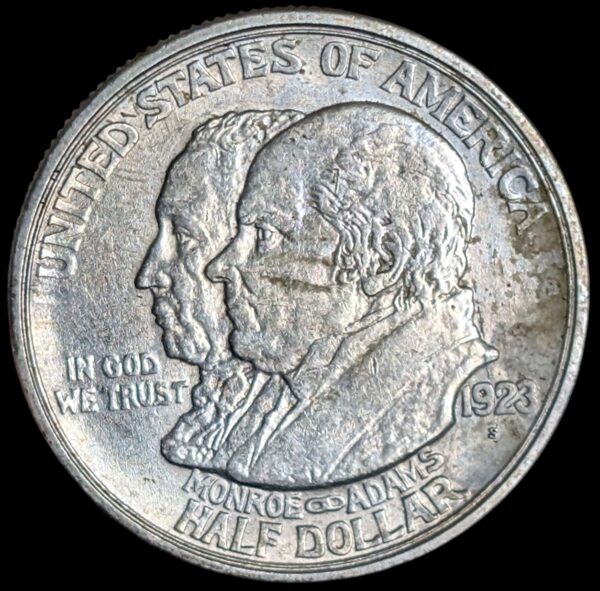 United States 1923 S Monroe Doctrine Half Dollar