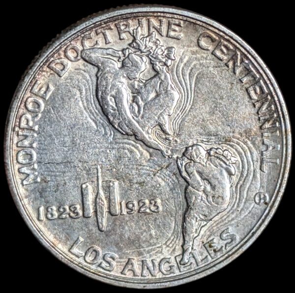 United States 1923 S Monroe Doctrine Half Dollar - Image 2