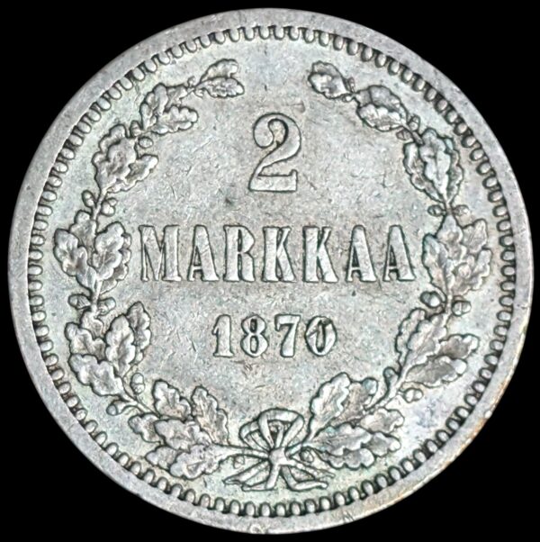 Finland 1870 S 2 Markkaa