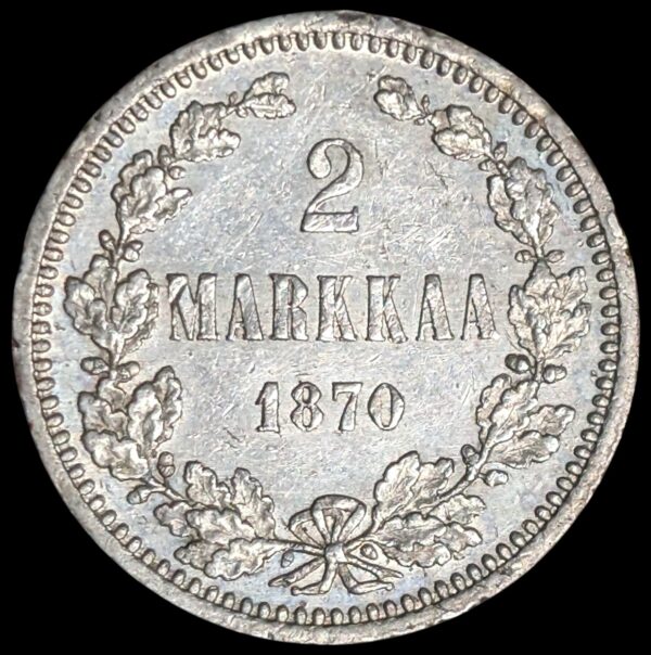 Finland 1870 S 2 Markkaa