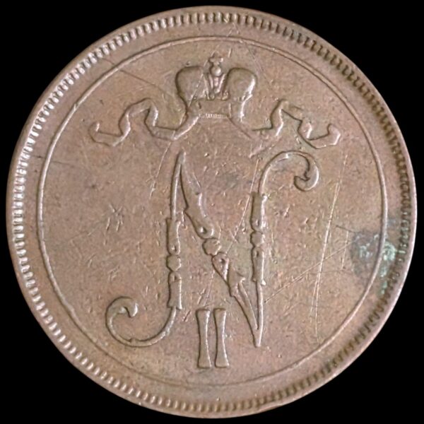 Finland 1898 10 Pennia - Image 2