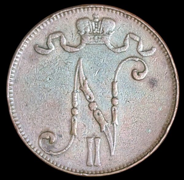5 Penniä 1910 - Image 2