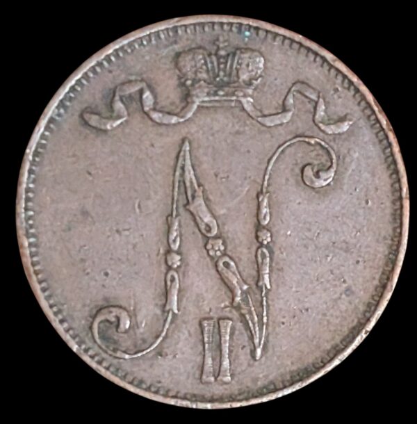 5 Penniä 1910 - Image 2
