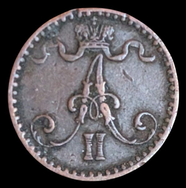 1 Penni 1866 - Image 2