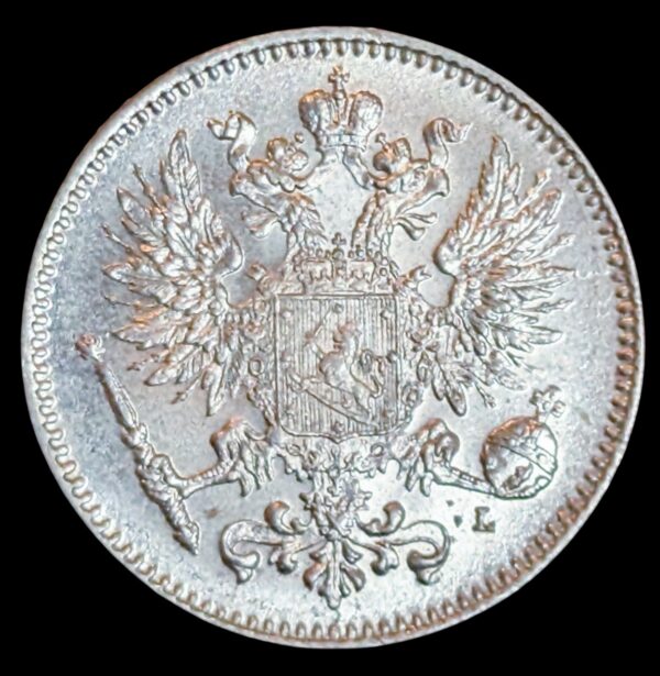 Finland 1908 50 Pennia - Image 2