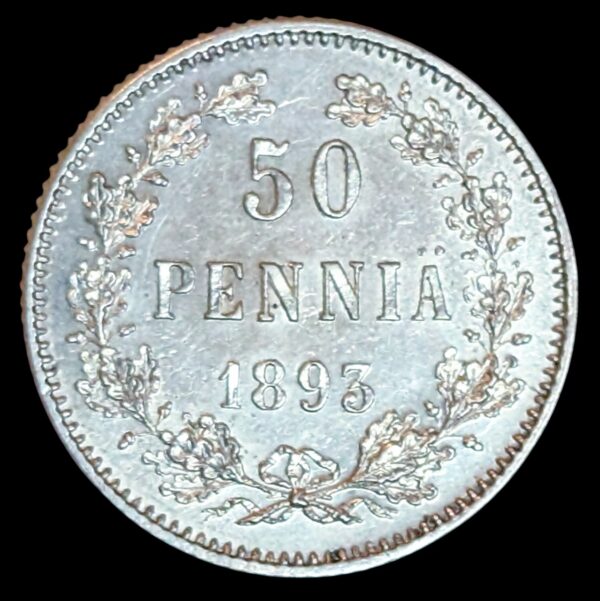Finland 1893 L 50 Pennia