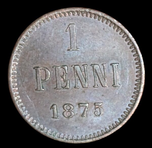 Finland 1875 1 Penni