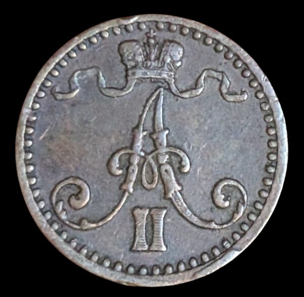 Finland 1866 1 Penni - Image 2
