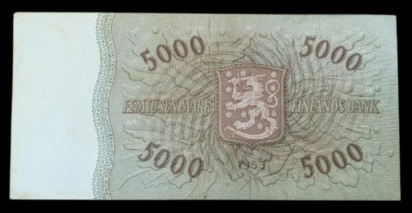 5000 Markkaa 1955 C4248639 Simonen - Sacklén - Image 2