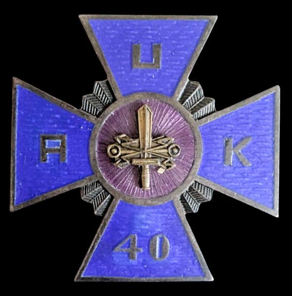 AUK kurssimerkki 1940