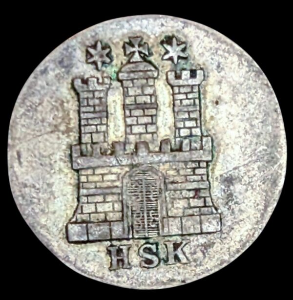 Hamburg 1841 HSK 1 Schilling - Image 2