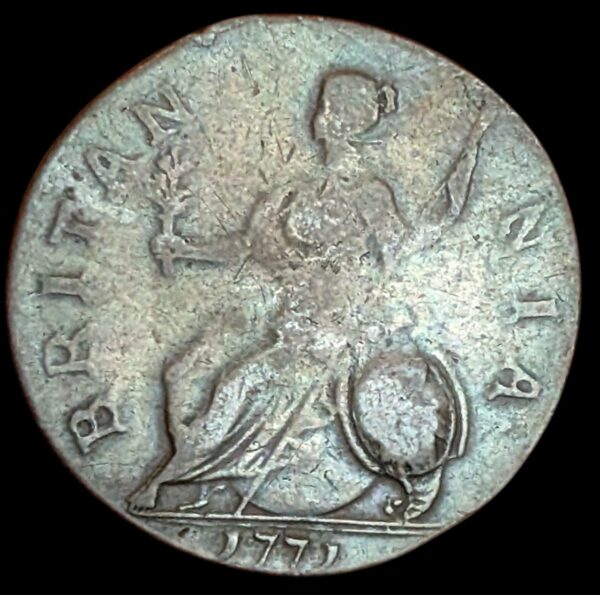 United Kingdom 1771 1/2 Penny