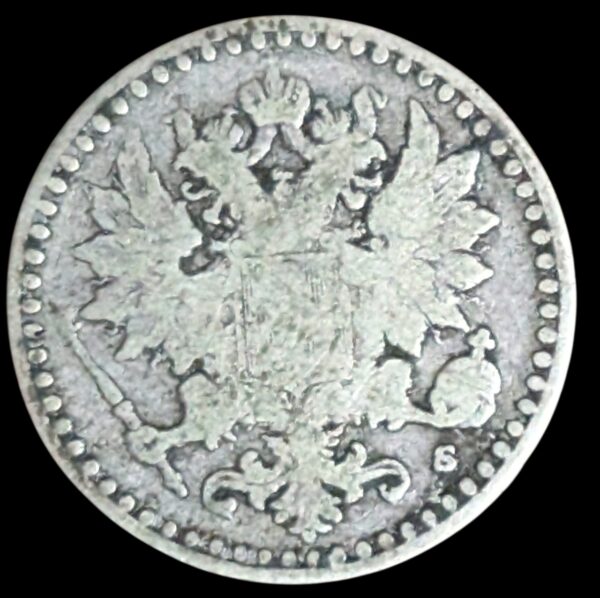 25 Penniä 1865 S - Image 2