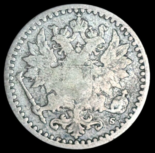 25 Penniä 1866 S - Image 2