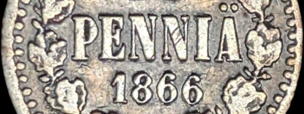 25 Penniä 1866 S, SNY 266.1.3