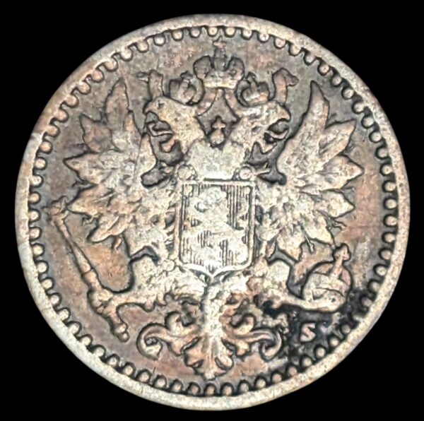 25 Penniä 1866 S, SNY 266.1.3 - Image 3