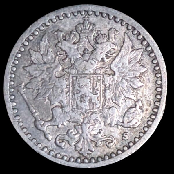 25 Penniä 1866 S - Image 2