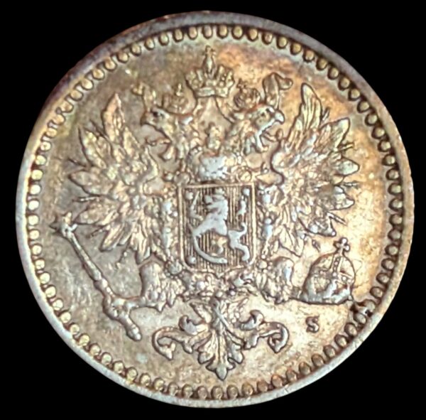 Finland 1865 S 50 Pennia - Image 2