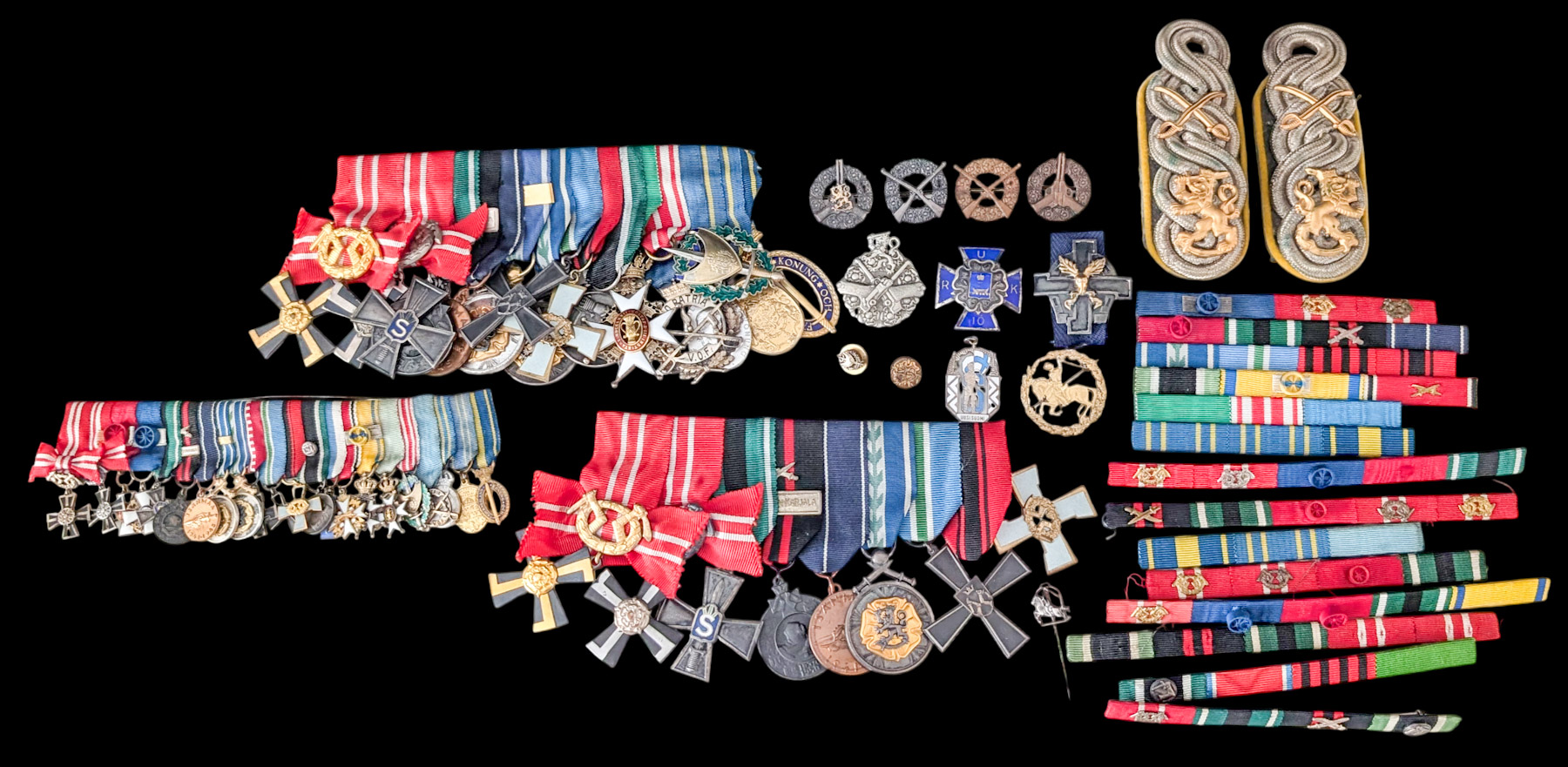 Finland, Awards and Decorations to Calvary Major