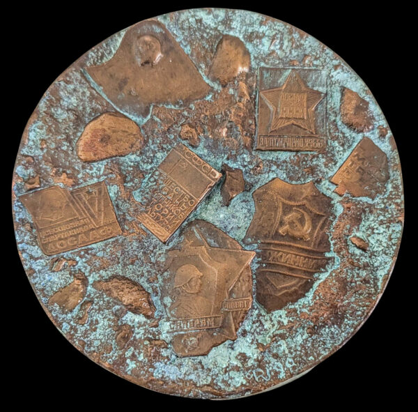 Raimo Jaatinen 1998 "Lenin, Big & Mighty" Bronze Medal - Image 2