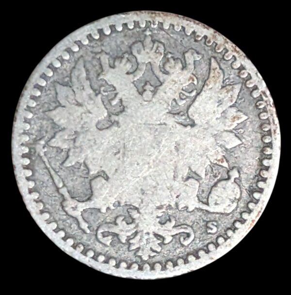 25 Penniä 1866 S - Image 2