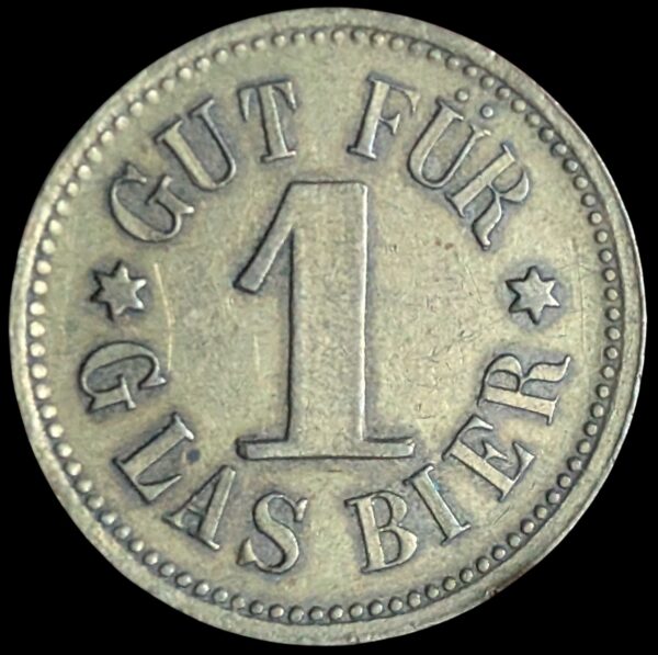 Deutscher Verein Helsingfors / Gut Für 1 Glas Bier, Beer Token ...