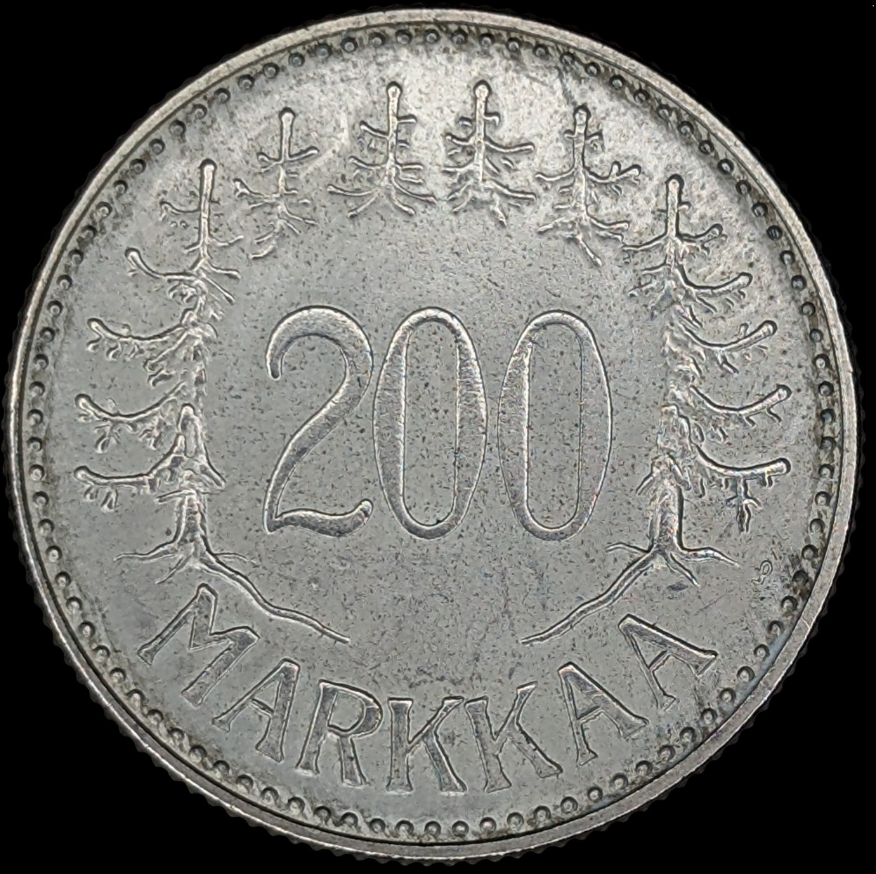 200 Markkaa 1959 S - Image 2