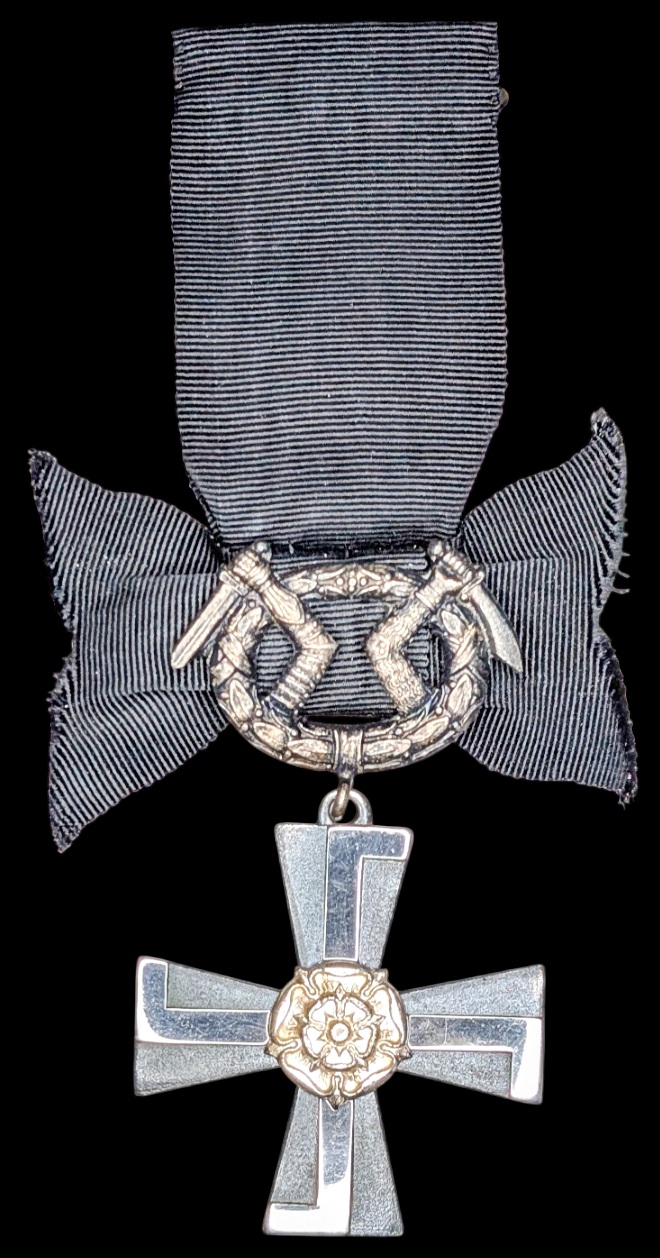 Finland 1941 4th Class Cross with Black Ribbon, Mourning Cross - Image 2