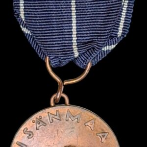 Jatkosodan muistomitali sojella "Lapin sota"