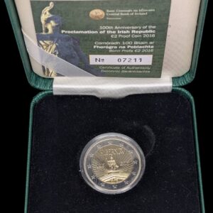 Ireland Proof 2016 2 Euro, 100th Anniversary of the Easter Rising