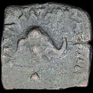 Baktria, Menander 160-145 eKr., Æ Chalkous