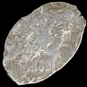 Mikhail Fyodorovich, Moscow, 1613-1617 МОС/КВА 1 Kopek