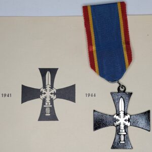 Jatkosodan Lapin risti 1941-1944 luovutuskirjalla