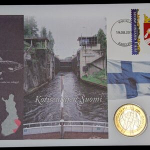 5 € 2011 Maakuntasarja, Karjala, rahakirjeessä