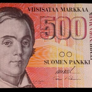 Finland 1986 500 Markkaa Litt. A 7015265872 Oll - Mäk