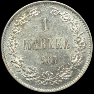 Finland 1907 L 1 Markka