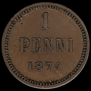 Finland 1874 1 Penni