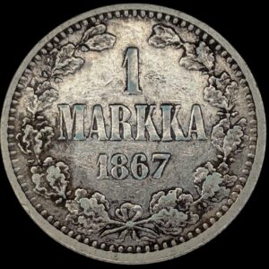 Finland 1867 s 1 Markka