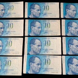 Finland 1980 10 Markkaa, Replacement 199 Series, 18pcs