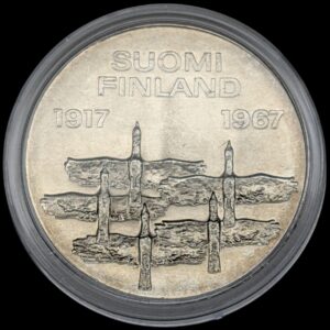 Finland 1967 10 Markkaa, 50th Anniversary of Independence