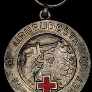 Finland 1941 Medal of Liberty 1st Class with Red Cross